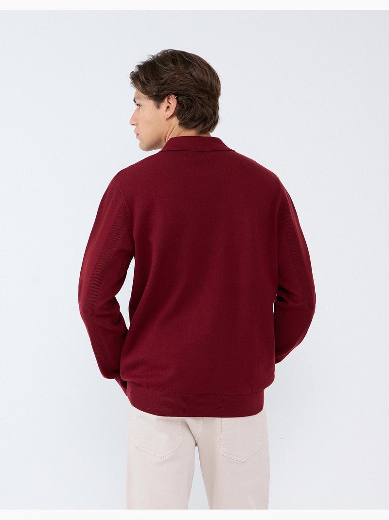 Pull tricoté, mo fashion Marron - Kiabi