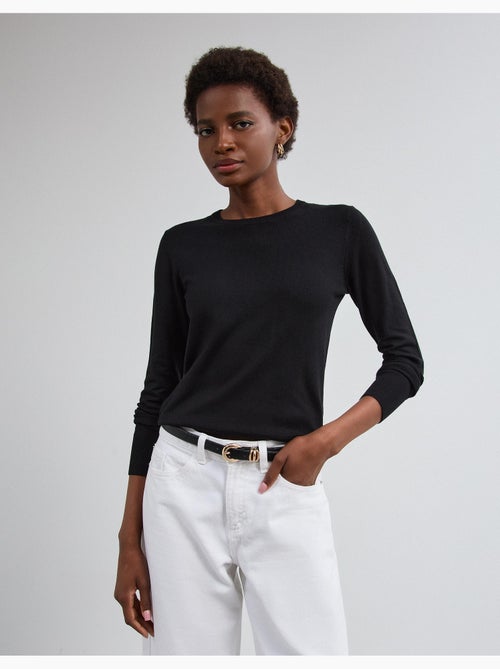 Pull tricoté, mo fashion - Kiabi