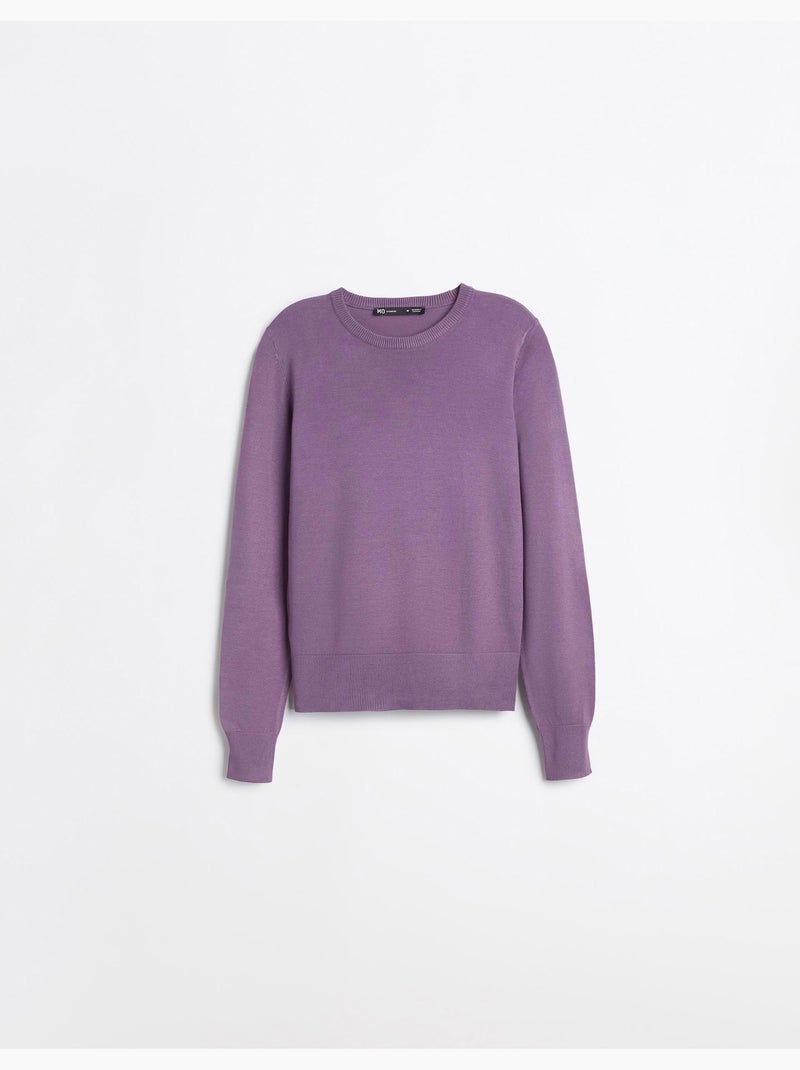 Pull tricoté, mo fashion Violet - Kiabi