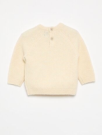 Pull uni à torsades