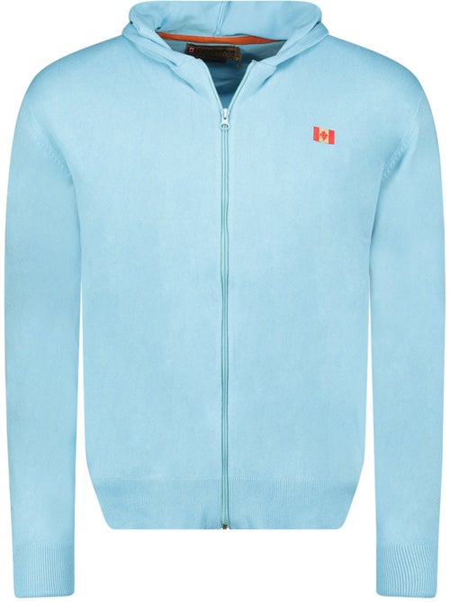 Pull zippé à capuche felinoodeak – canadian peak - Kiabi Pull zippé à capuche felinoodeak – canadian peak - Kiabi