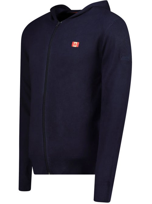 Pull zippé à capuche felinoodeak – canadian peak - Kiabi Pull zippé à capuche felinoodeak – canadian peak - Kiabi