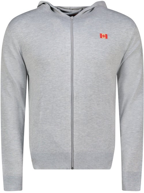Pull zippé à capuche felinoodeak – canadian peak - Kiabi Pull zippé à capuche felinoodeak – canadian peak - Kiabi