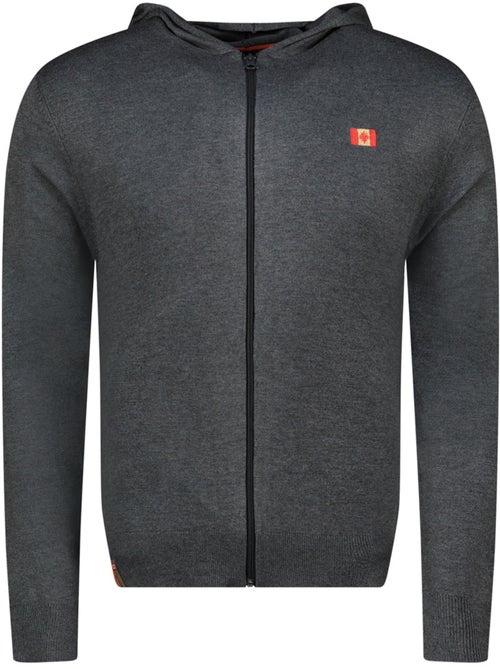Pull zippé à capuche felinoodeak – canadian peak - Kiabi