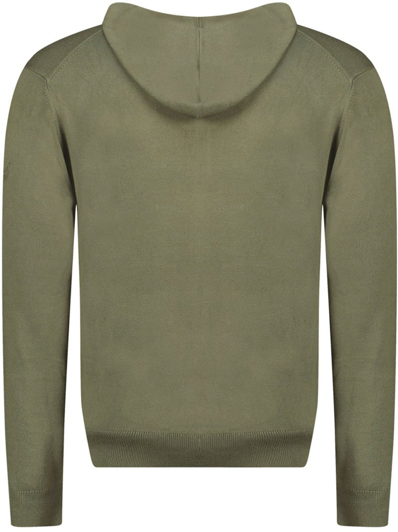 Pull zippé à capuche felinoodeak – canadian peak Vert olive - Kiabi
