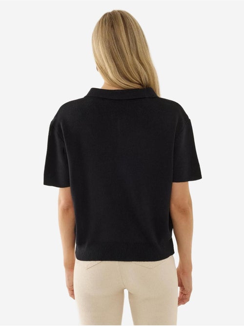 Pull zippé à col polo - Kiabi Pull zippé à col polo - Kiabi
