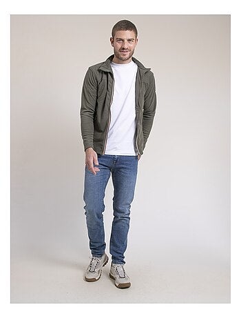 Pull zippé polaire wecatlon