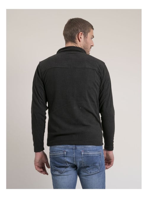 Pull zippé polaire wecatlon - Kiabi