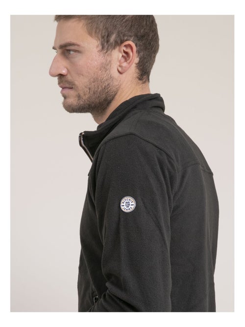 Pull zippé polaire wecatlon - Kiabi