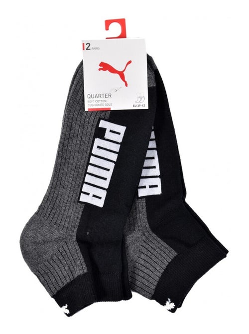 PUMA Quarter sokken - Set van 6 paar - Kiabi PUMA Quarter sokken - Set van 6 paar - Kiabi