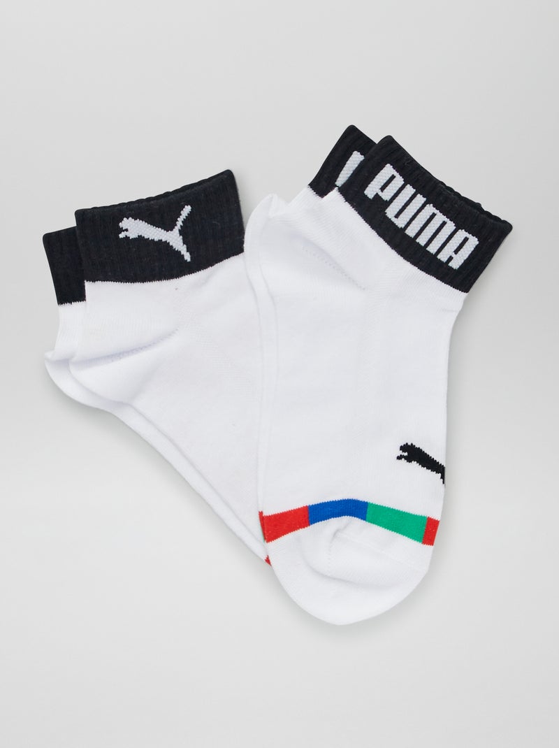 'Puma'-sokken - Setje van 2 WIT - Kiabi
