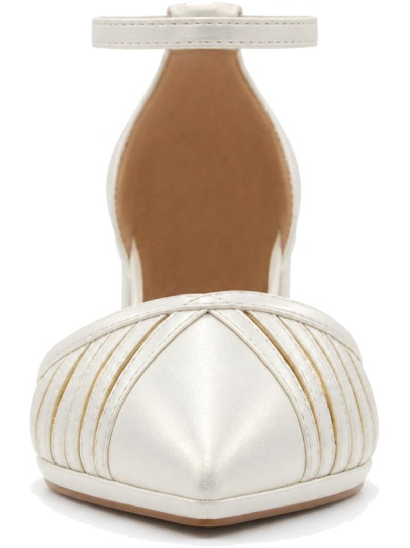 Pump synthetisch materiaal montevita Goud/Goudkleurig - Kiabi