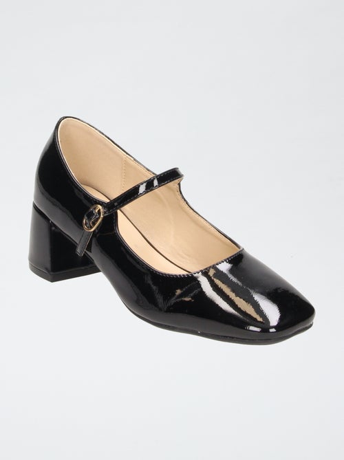 Pumps met hakje en bandjes - Kiabi