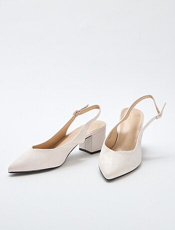 Pumps met spitse neus