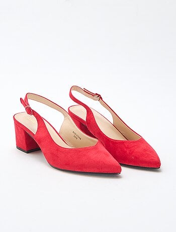 Pumps met spitse neus