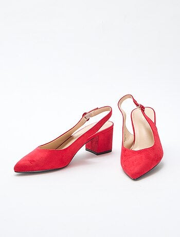 Pumps met spitse neus