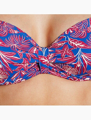 Punch badpak vormgevend multikleur blauw