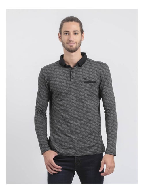 Purly poloshirt met korte mouwen, puur katoen - Kiabi