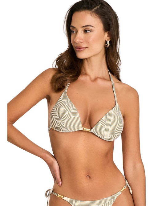 Push-up bikinitop driehoekig reverie - Kiabi Push-up bikinitop driehoekig reverie - Kiabi