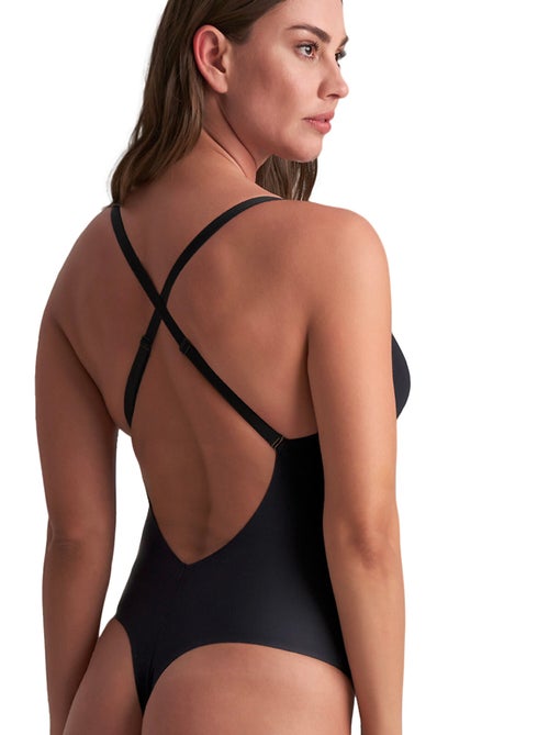 Push-up bodysuit met diep decolleté en lage rug shapewear - Kiabi Push-up bodysuit met diep decolleté en lage rug shapewear - Kiabi