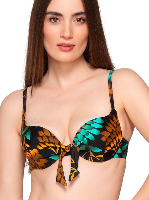 Push-up zwemkleding top emerald - Kiabi Push-up zwemkleding top emerald - Kiabi