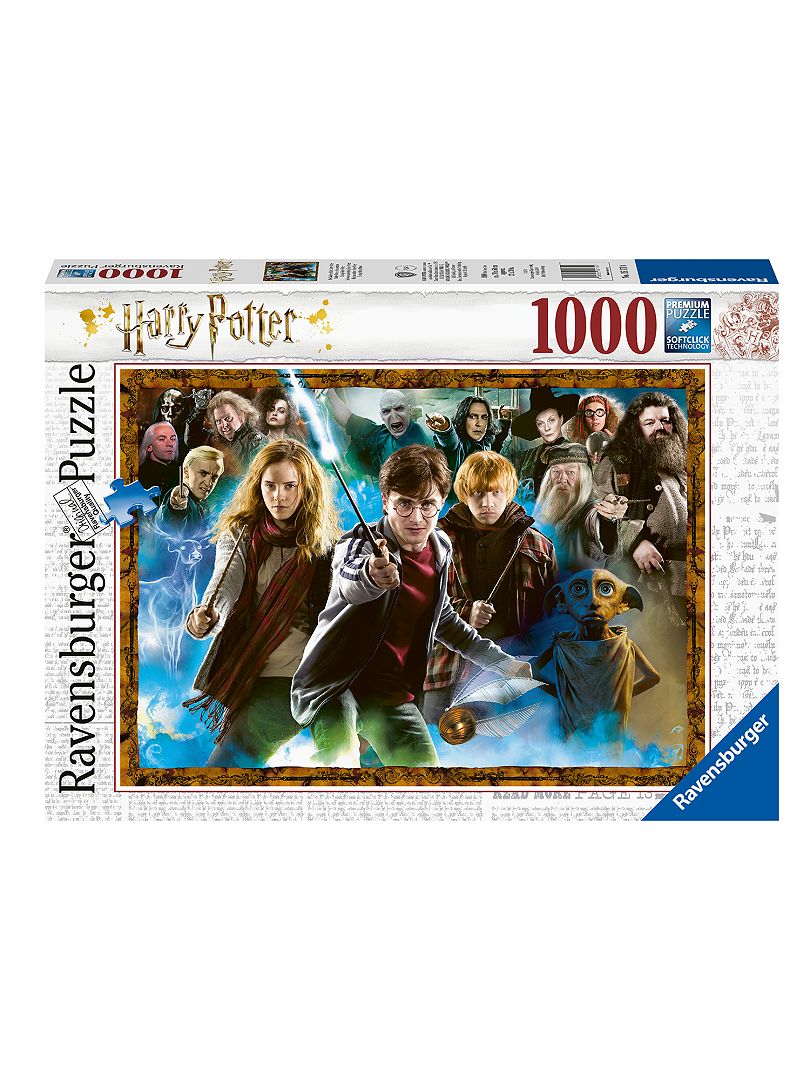 Puzzle 'Harry-Potter' 1000 pièces multicolore - Kiabi