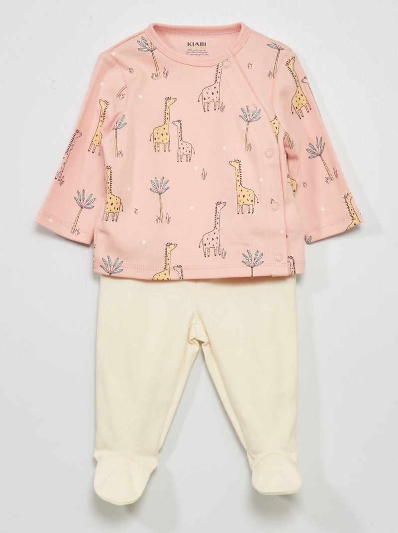 Pyjama - 2-delig ROSE - Kiabi