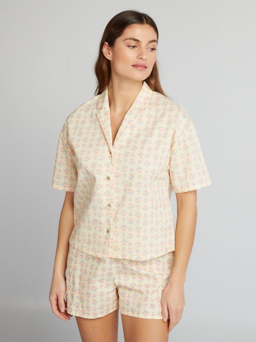 Pyjama - Hemd + short - Kiabi