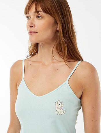 Pyjama - Mouwloze top + short 'Winnie' - 2-delig