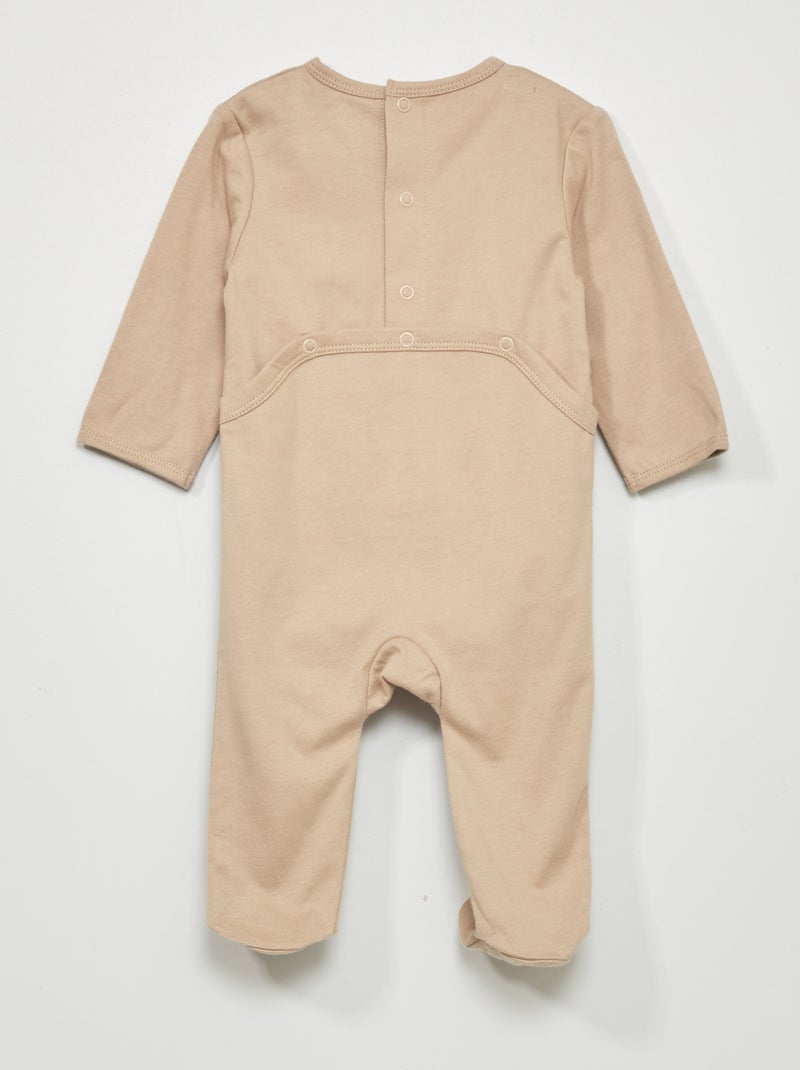 Pyjama 1 pièce imprimé Blanc - Kiabi