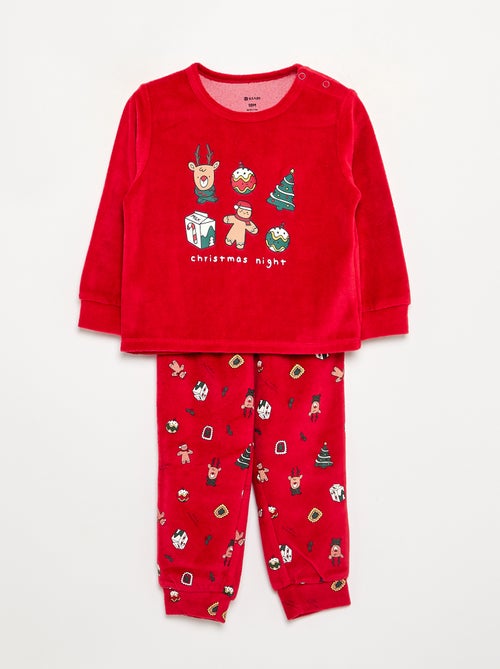 Pyjama 2-delig - Sweatshirt + broek - Kiabi
