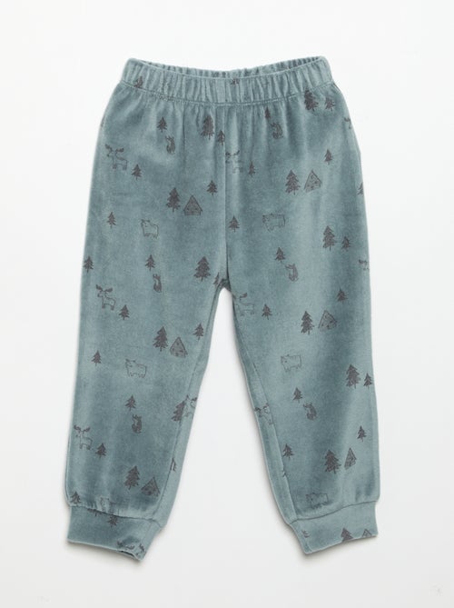 Pyjama 2 pièces - Sweat + pantalon - Kiabi Pyjama 2 pièces - Sweat + pantalon - Kiabi