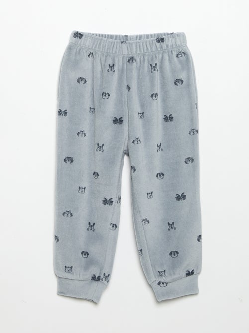 Pyjama 2 pièces - Sweat + pantalon - Kiabi Pyjama 2 pièces - Sweat + pantalon - Kiabi
