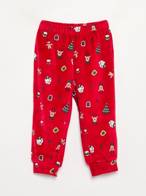 Pyjama 2 pièces - Sweat + pantalon - Kiabi
