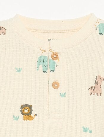 Pyjama 2 pièces - T-shirt à manches longues + pantalon