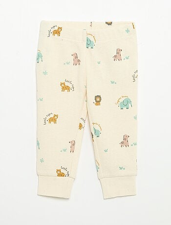 Pyjama 2 pièces - T-shirt à manches longues + pantalon