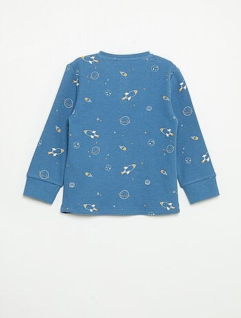 Pyjama 2 pièces - T-shirt à manches longues + pantalon