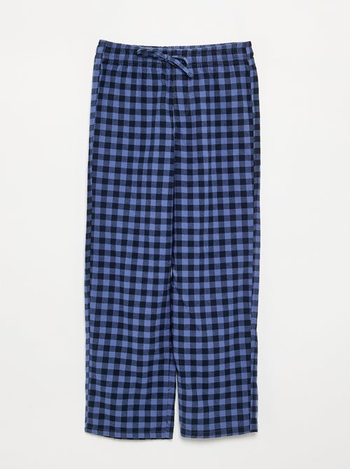Pyjama 2 pièces - T-shirt à manches longues + Pantalon - Kiabi