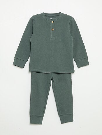 Pyjama 2 pièces - T-shirt à manches longues + pantalon