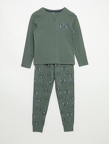 Pyjama 2 pièces - T-shirt à manches longues + pantalon