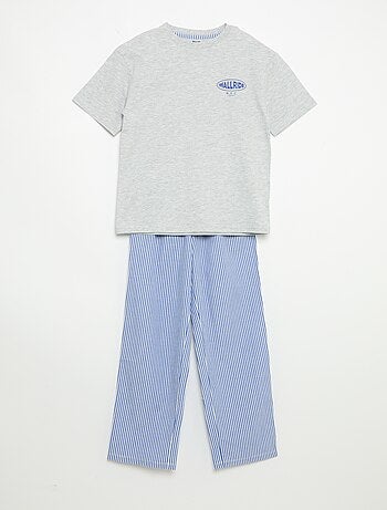 Pyjama 2 pièces - T-shirt manches courtes + pantalon