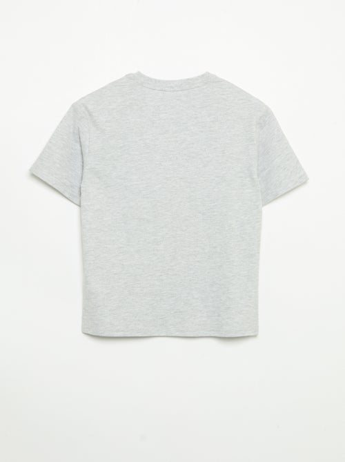Pyjama 2 pièces - T-shirt manches courtes + pantalon - Kiabi