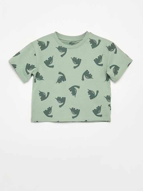 Pyjama 2 pièces - T-shirt + short - Kiabi Pyjama 2 pièces - T-shirt + short - Kiabi