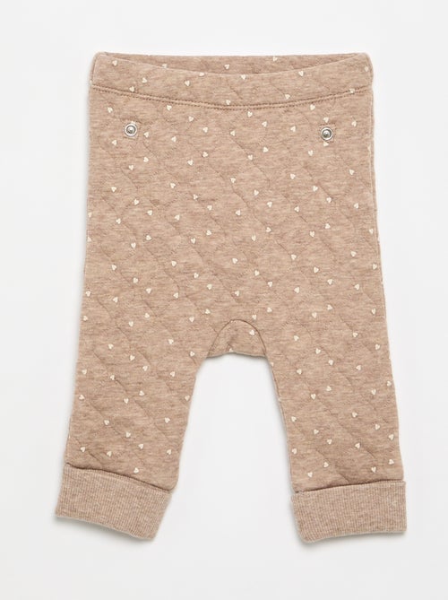 Pyjama 2 pièces ajustable matelassé - Kiabi