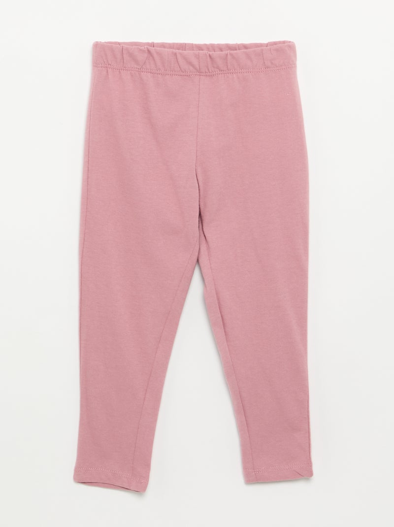 Pyjama 2 pièces en jersey Beige - Kiabi