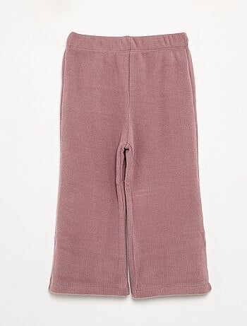 Pyjama 2 pièces en maille gaufrée - Sweat + pantalon