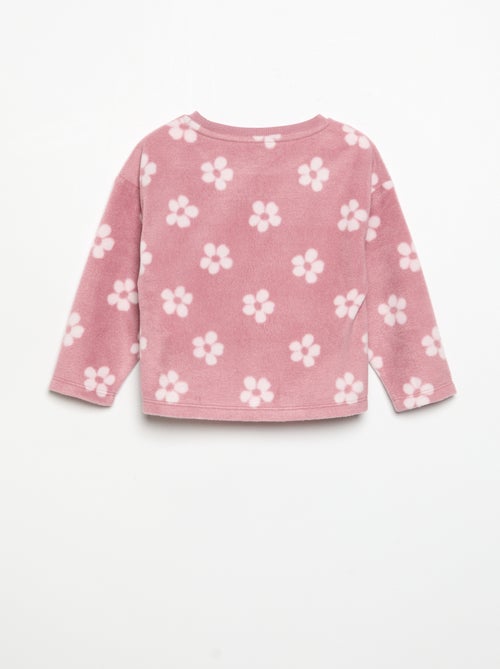 Pyjama 2 pièces en polaire - Kiabi