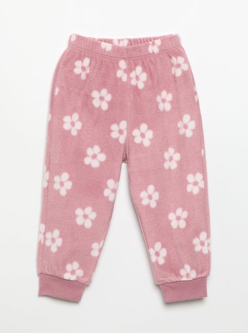 Pyjama 2 pièces en polaire - Kiabi