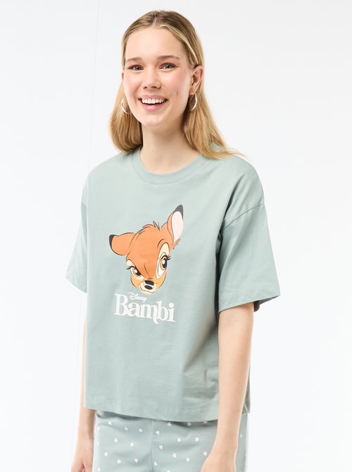 Pyjama 2 pièces imprimé 'Bambi' - Kiabi