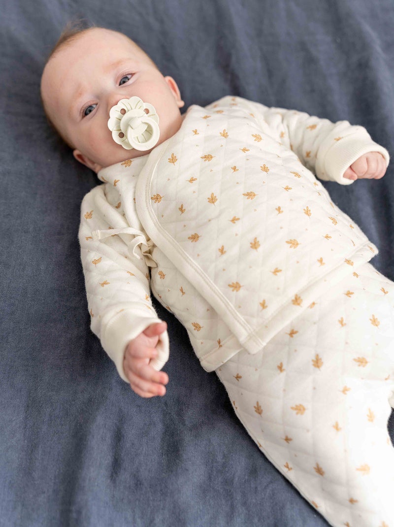 Pyjama 2 pièces matelassé Blanc - Kiabi